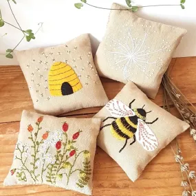 Bees Sachets - Corinne Lapierre Embroidery Kit