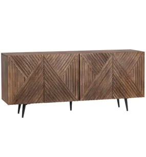 Catalina Carved Wood Sideboard