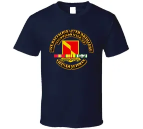 1st Battalion, 27th Artillery, "155 Mm Howitzer, Sp" with Vietnam Service Ribbons - T Shirt, Premium and Hoodie