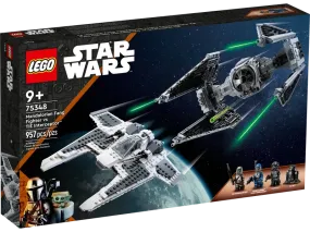 75348 LEGO STAR WARS MANDALORIAN FANG FIGHTER VS TIE INTERCEPTOR