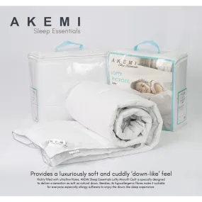 Akemi Sleep Essential Lofty Microfill Quilt King