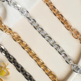 Aluminium Chain | Size : H-15mm W-11mm | 1mtr | JT-19-35-46