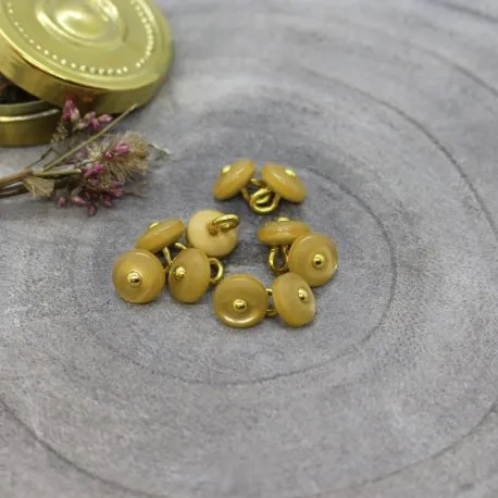 Atelier Brunette - Jewel Buttons - Mustard