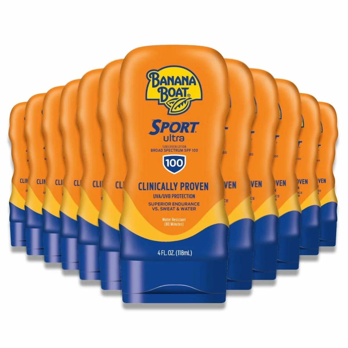 Banana Boat - Sport Performance Sunscreen Lotion SPF 100 - 4 Oz - 12 Pack