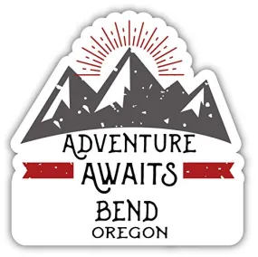 Bend Oregon Souvenir 4 Inch Vinyl Decal Sticker