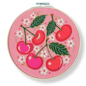 Cherries Embroidery Kits - Rikrack