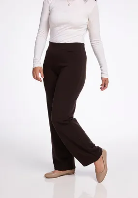 Ellie Wide Leg Pants - French Roast