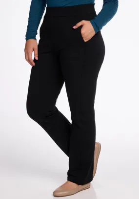 Emerson Straight Leg Pants Petite - Black