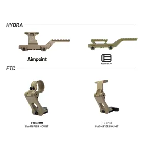 GBRS Hydra x UNITY™ 2.91 FTC Magnifier Mount Bundle (FDE)