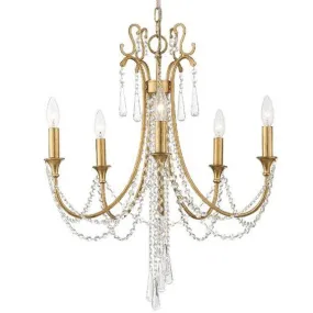 Golden Crystal Collier Chandelier