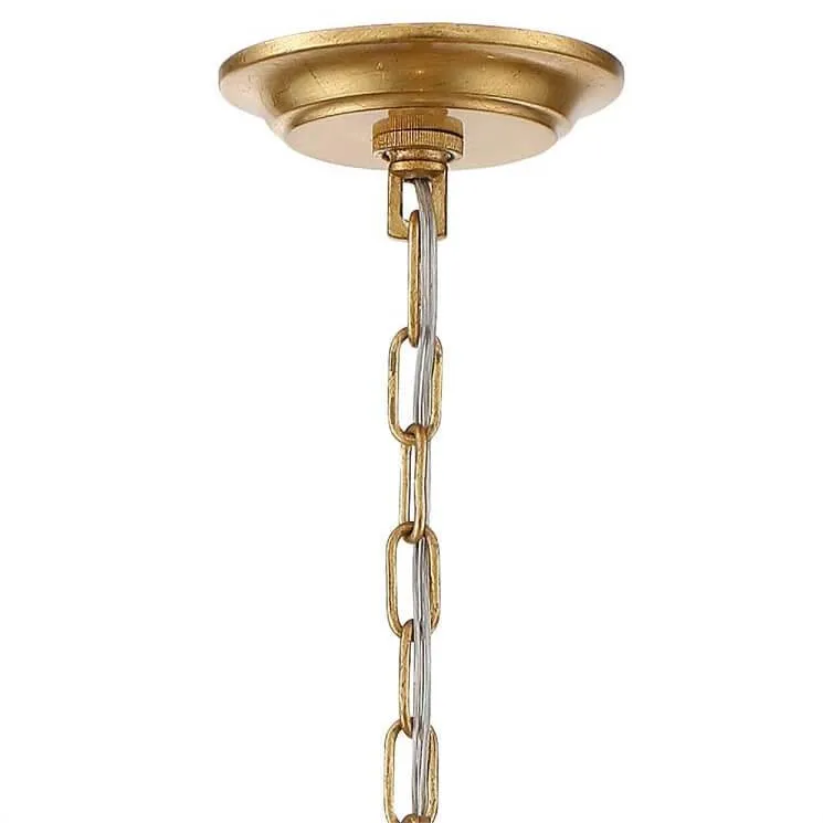 Golden Crystal Collier Chandelier