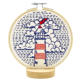 Lighthouse - Hook, Line & Tinker Embroidery Kit