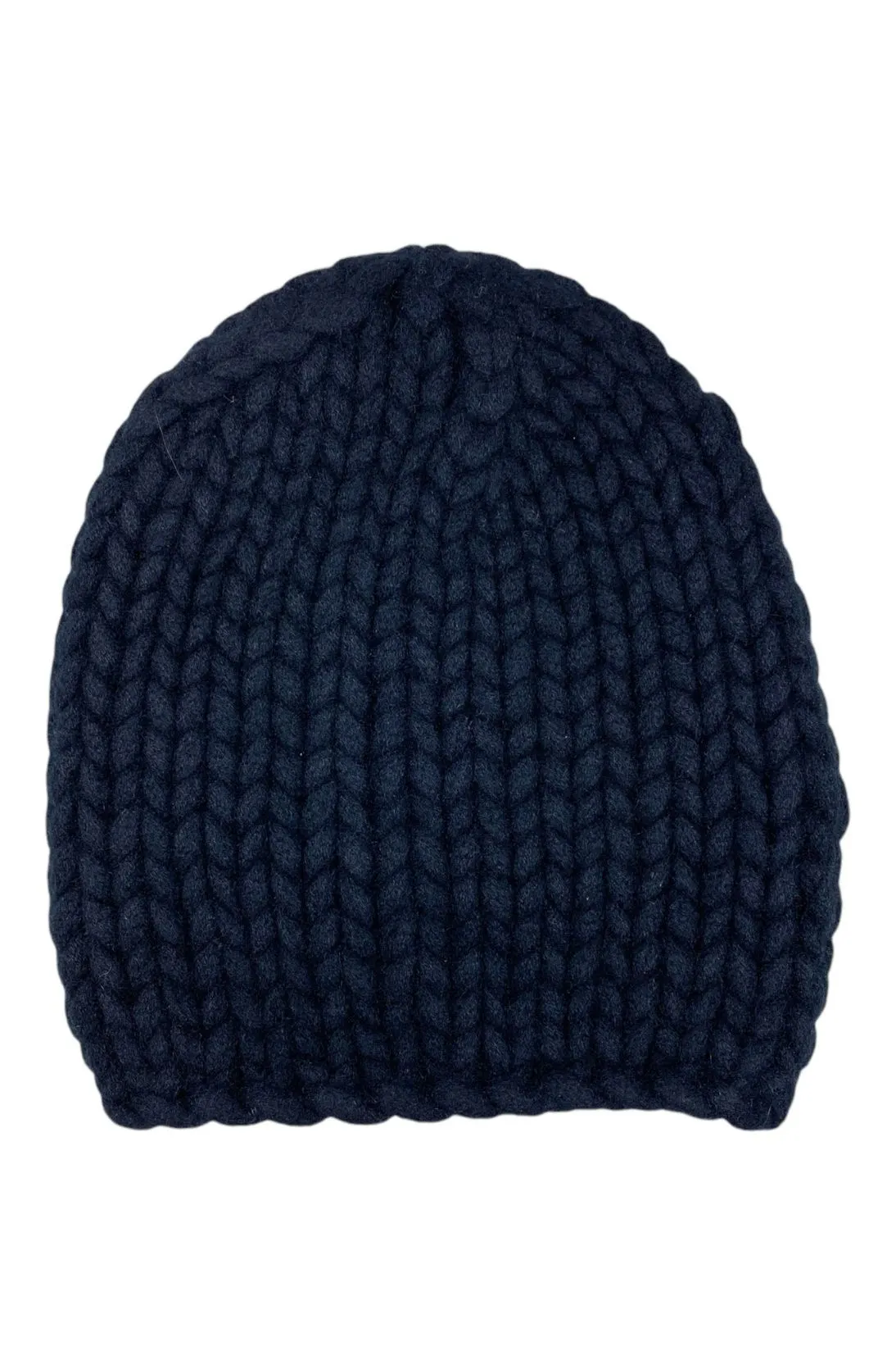 LOFTY CASHMERE HANDKNIT BEANIE