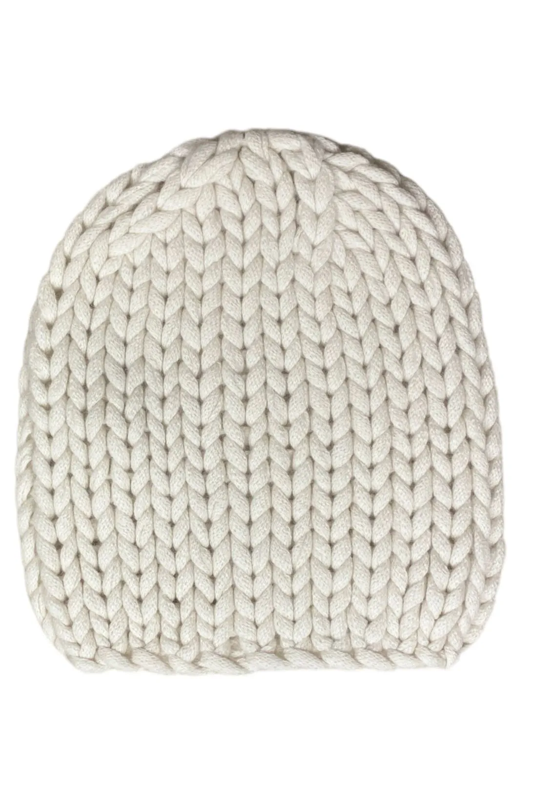 LOFTY CASHMERE HANDKNIT BEANIE