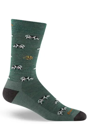 Men's Milk & Cookies Light Cushion Wool Socks