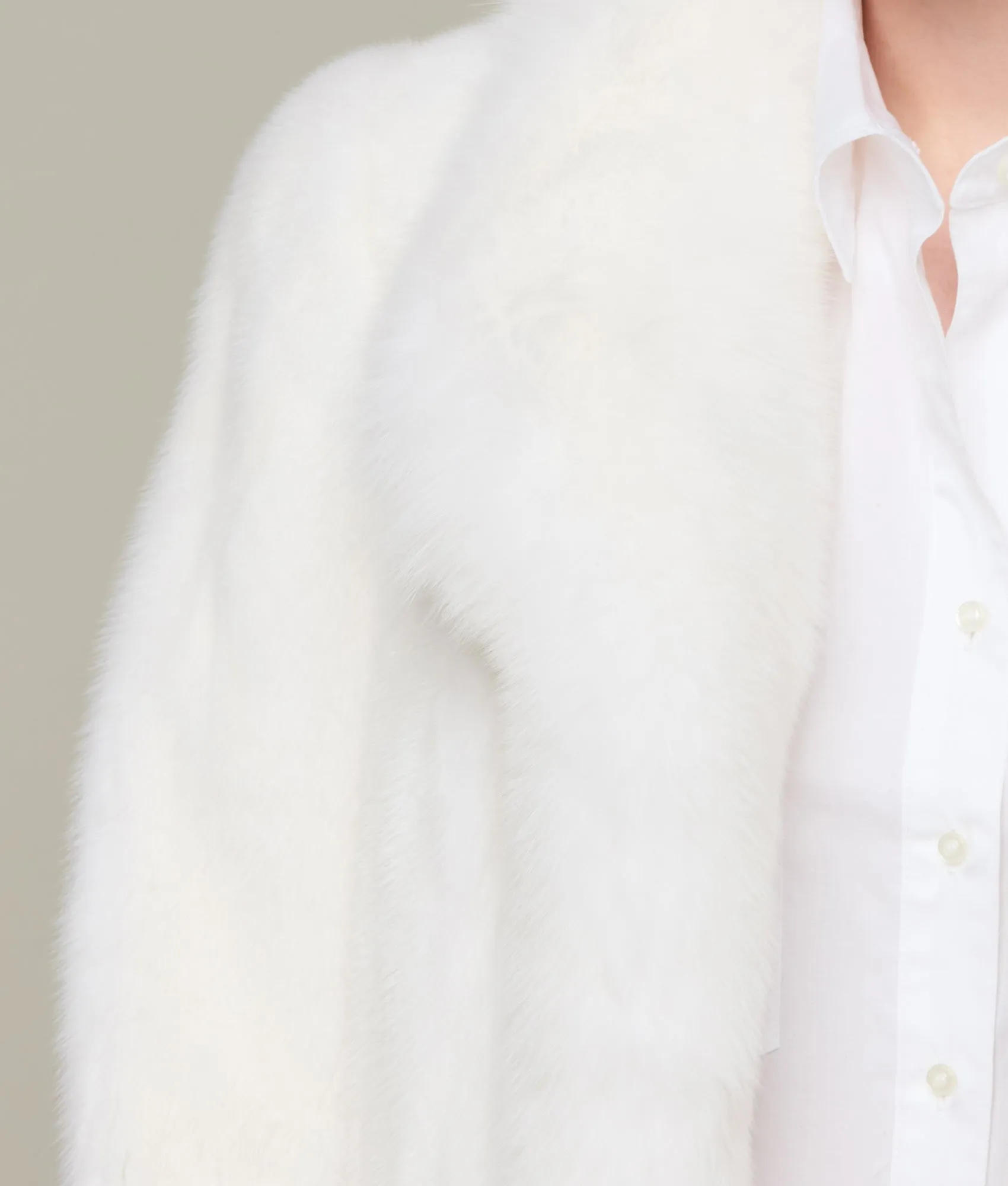 Mink Coat :: White