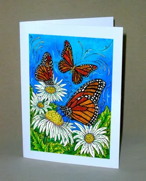 Monarchs Notecard