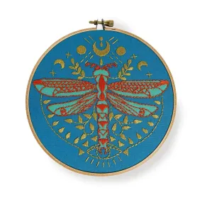 Mystic Dragonfly - Embroidery Kit - Rikrack