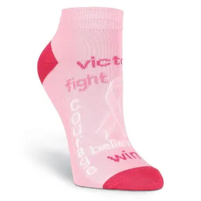 Pink Ribbon Socks Women's Ankle Sock