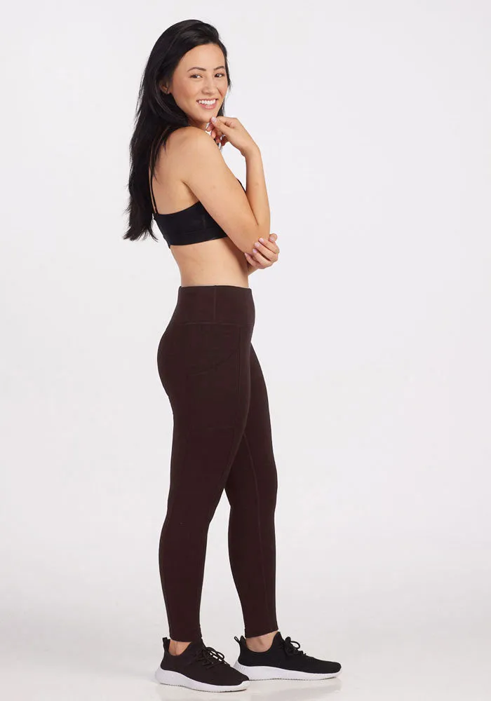 Piper Pocket Leggings - French Roast