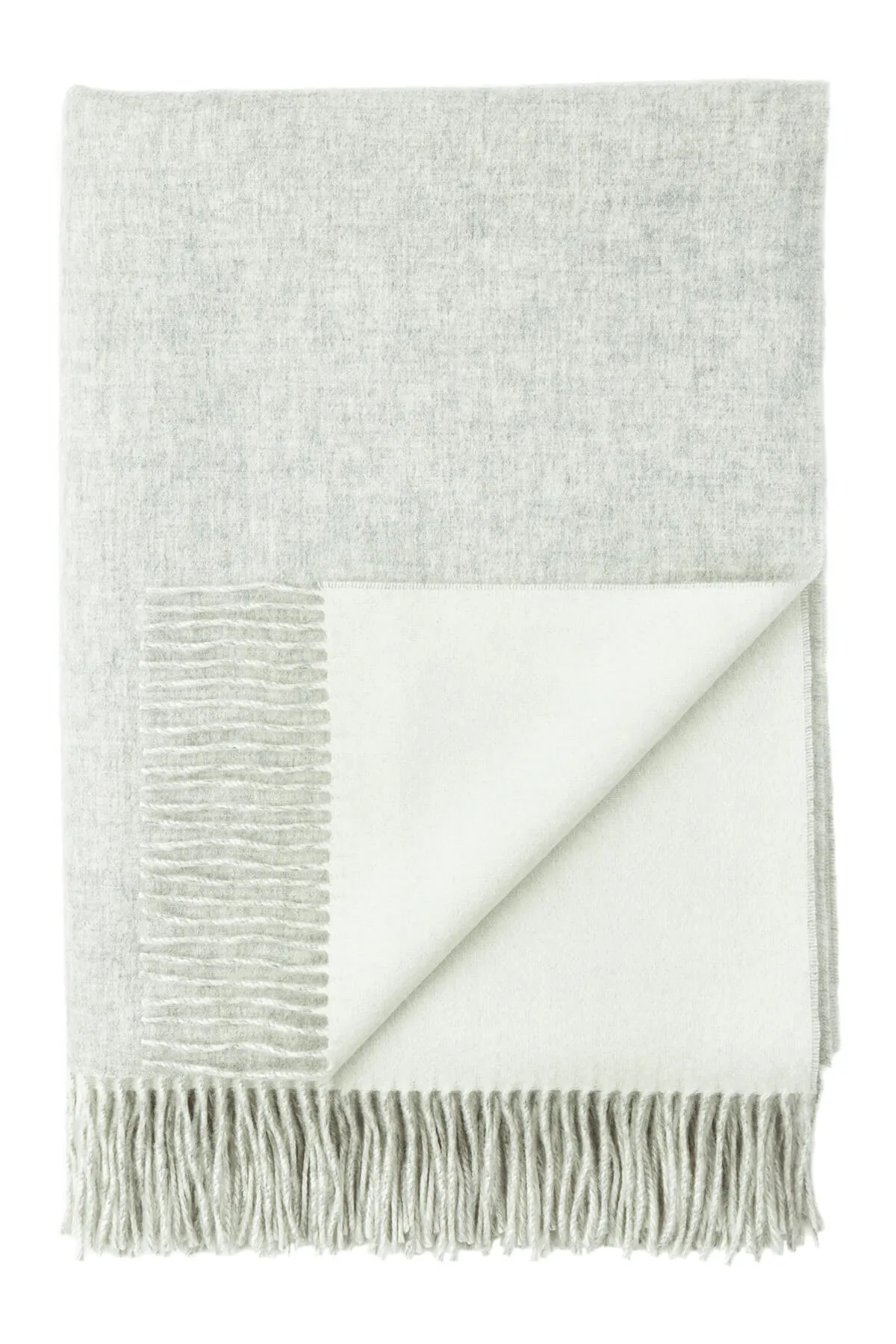 Reversible Cashmere Bed Throw