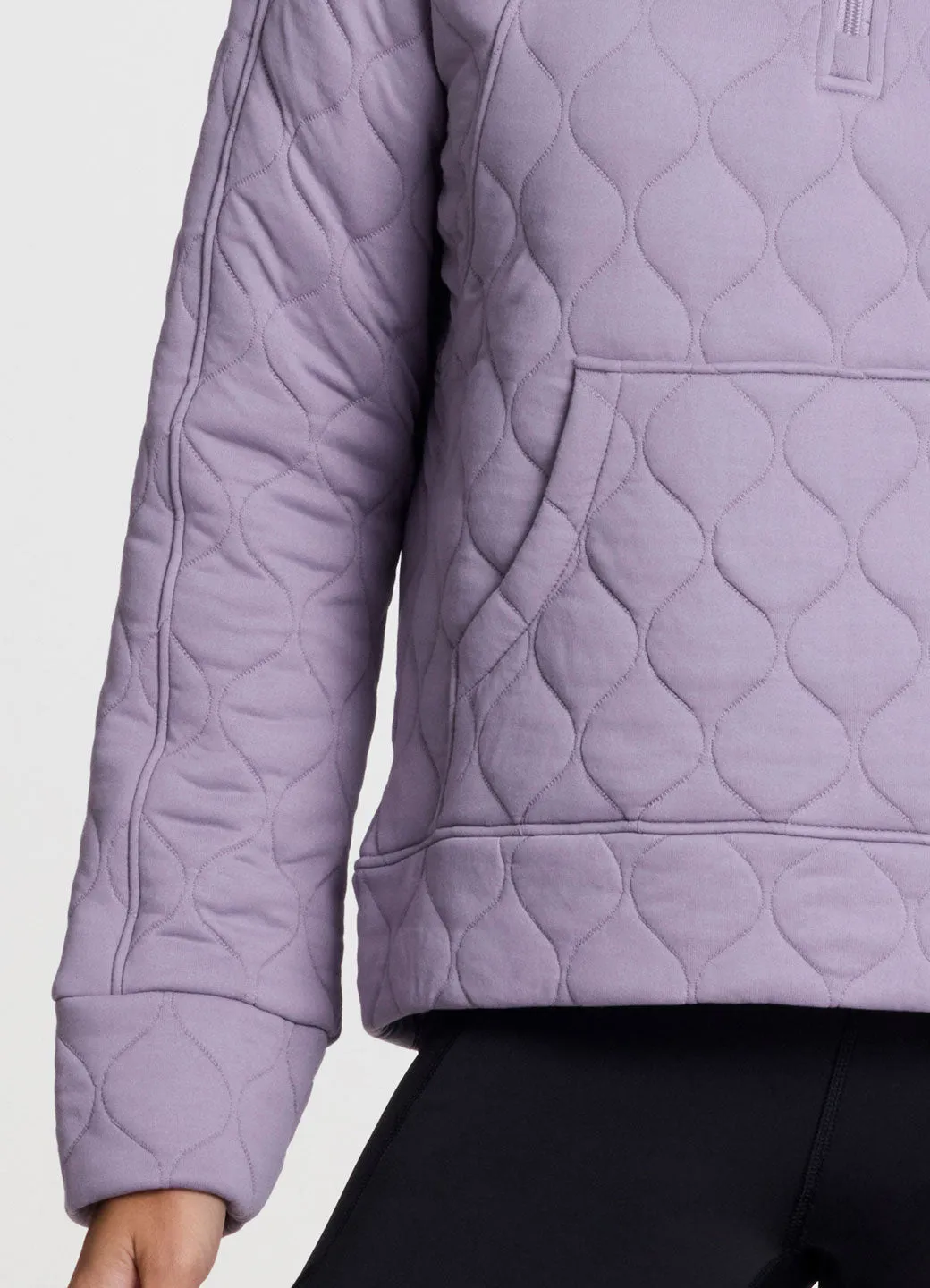 Sequim Quilted 1/4 Zip Pullover