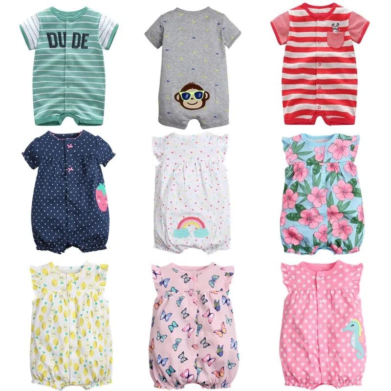 Short Sleeve Baby Girls Clothing