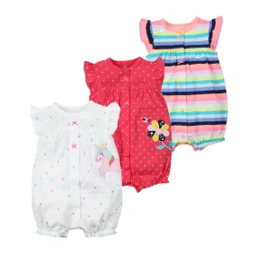 Short Sleeve Baby Girls Clothing