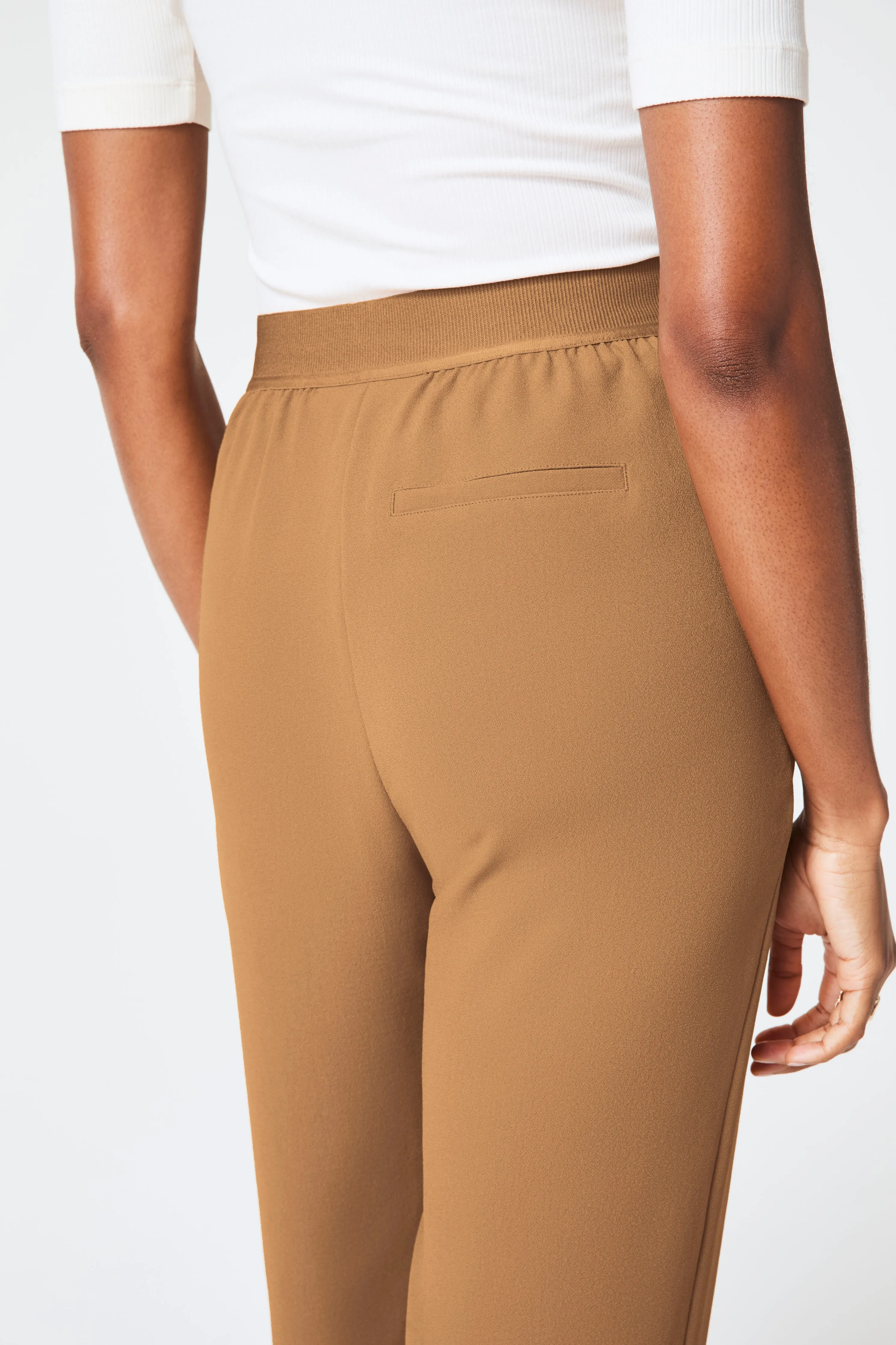 SPANX® Carefree Crepe Tapered Ankle Pant