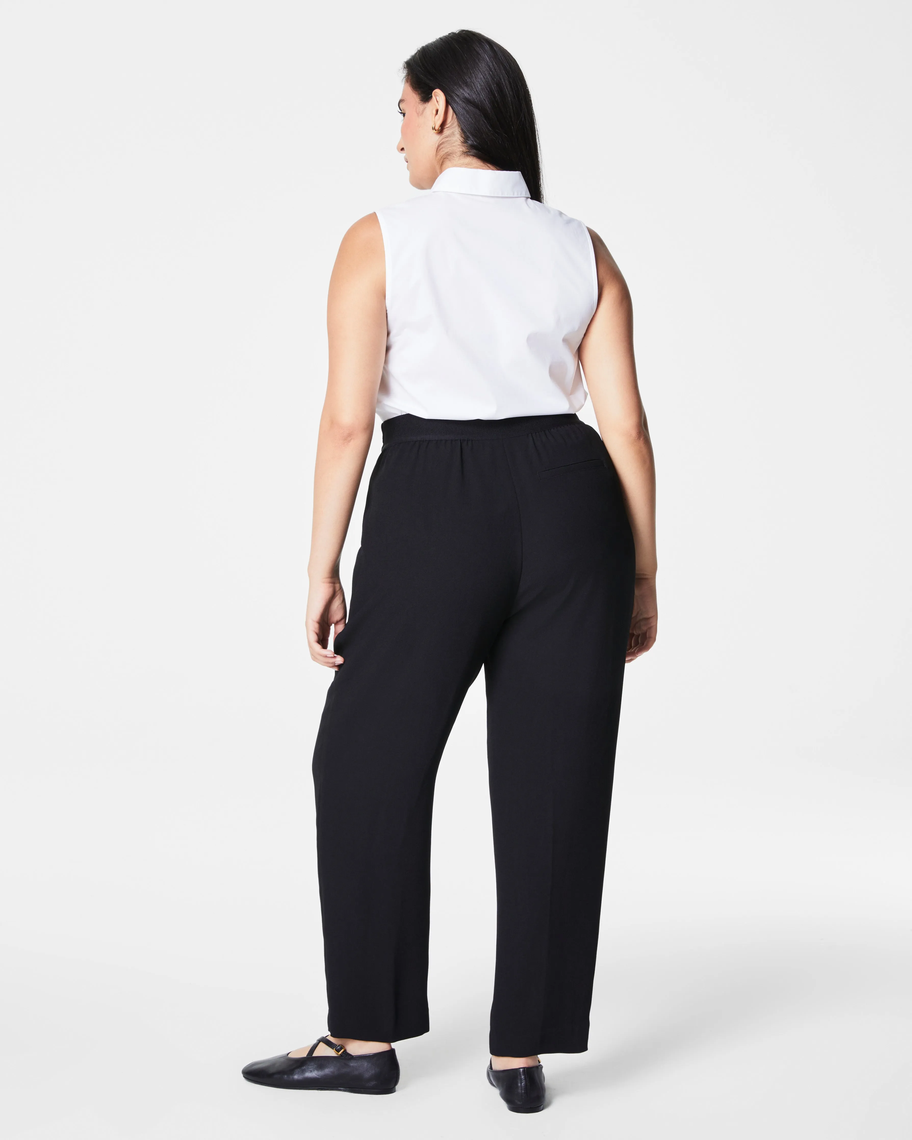 SPANX® Carefree Crepe Tapered Ankle Pant