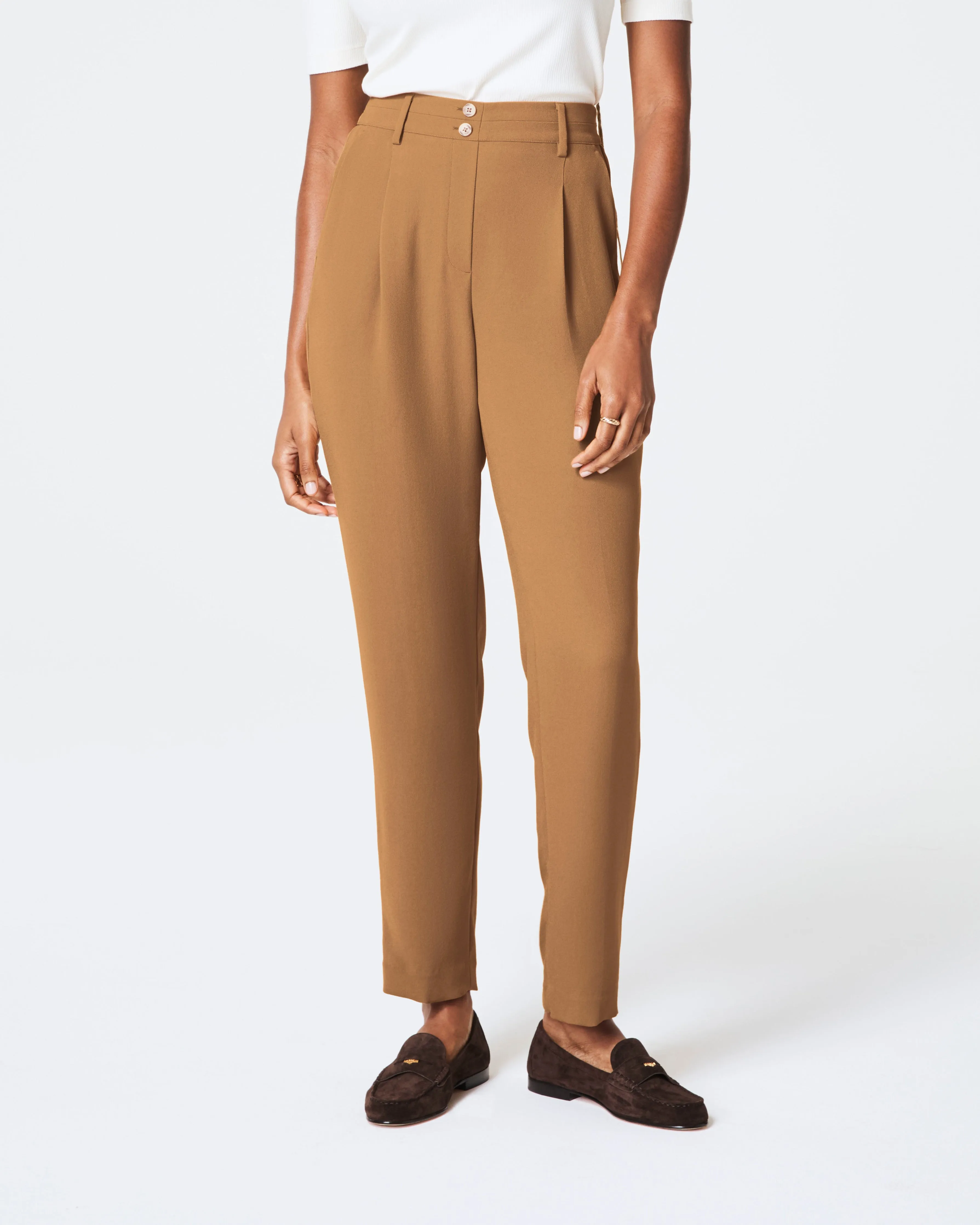 SPANX® Carefree Crepe Tapered Ankle Pant