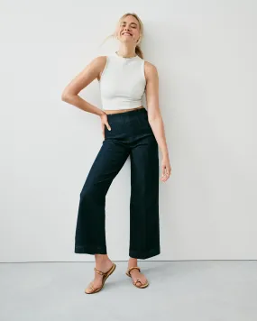 SPANXshape EveryWear Cropped Wide-Leg Jeans