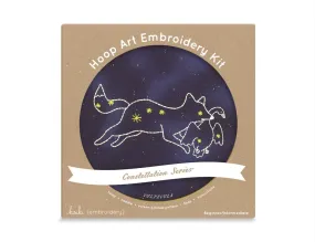 Vulpecula Embroidery Kit - Constellation Series from Kiriki